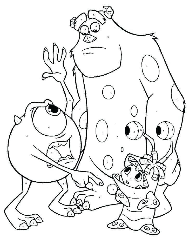 Monsters Inc Coloring Pages Mike at GetColorings.com | Free printable ...