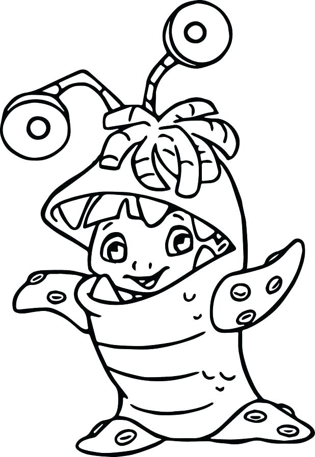 618x898 Mike Wazowski Coloring Pages Best Images About Monsters Inc
