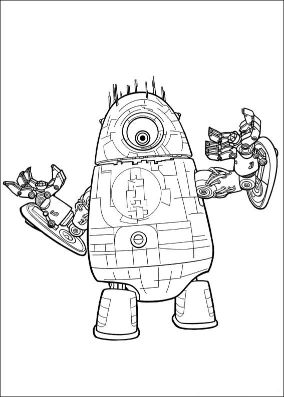 Kids N Fun.co.uk 21 Coloring Pages Of Monsters Vs Aliens 567x794 Kids N Fun.co.uk 21 Coloring Pages Of Monsters Vs Aliens