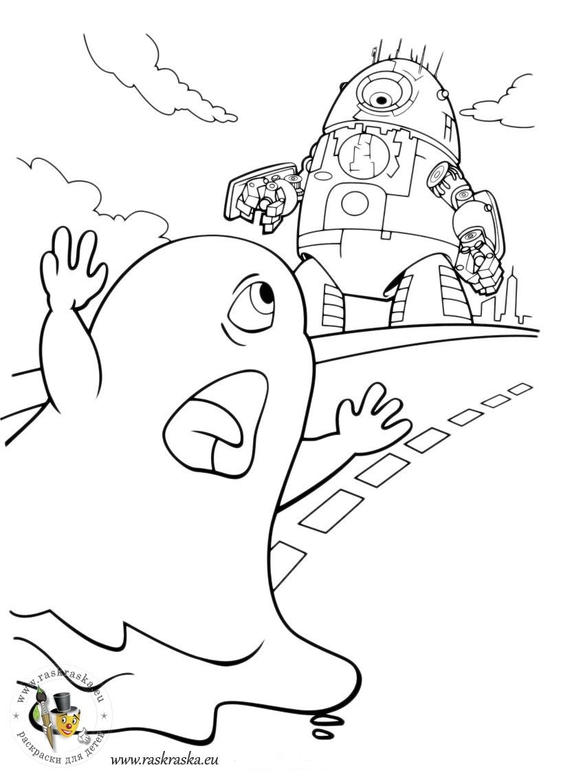 Monsters Vs. Aliens Coloring Pages For Kids Colorbook Pages 816x1123 Monsters Vs. Aliens Coloring Pages For Kids Colorbook Pages