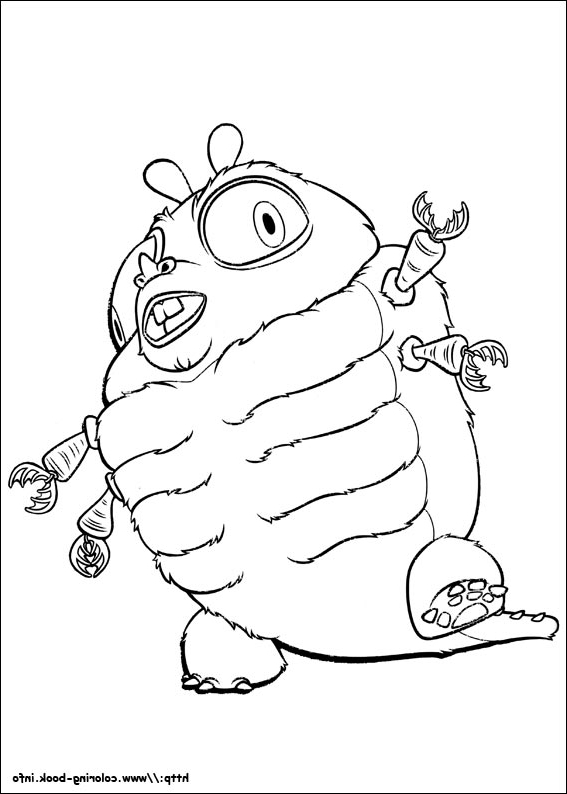 The Best Monsters Vs Aliens Coloring Pages 567x794 The Best Monsters Vs Aliens Coloring Pages