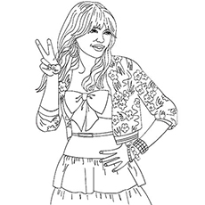 230x230 Top 79 Hannah Montana Coloring Pages