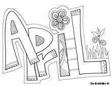 Months Of The Year Coloring Pages Education Pre School 220x170 Months Of The Year Coloring Pages Education Pre School