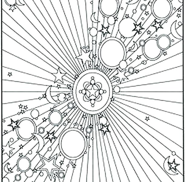 611x600 Crescent Moon Coloring Page Crescent Moon Coloring Page Moon