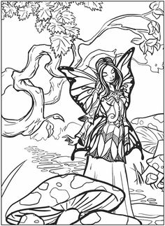 Moon Fairy Coloring Pages 236x323 Moon Fairy Coloring Pages