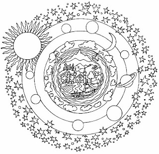 320x309 Sun And Moon Pattern Pattern