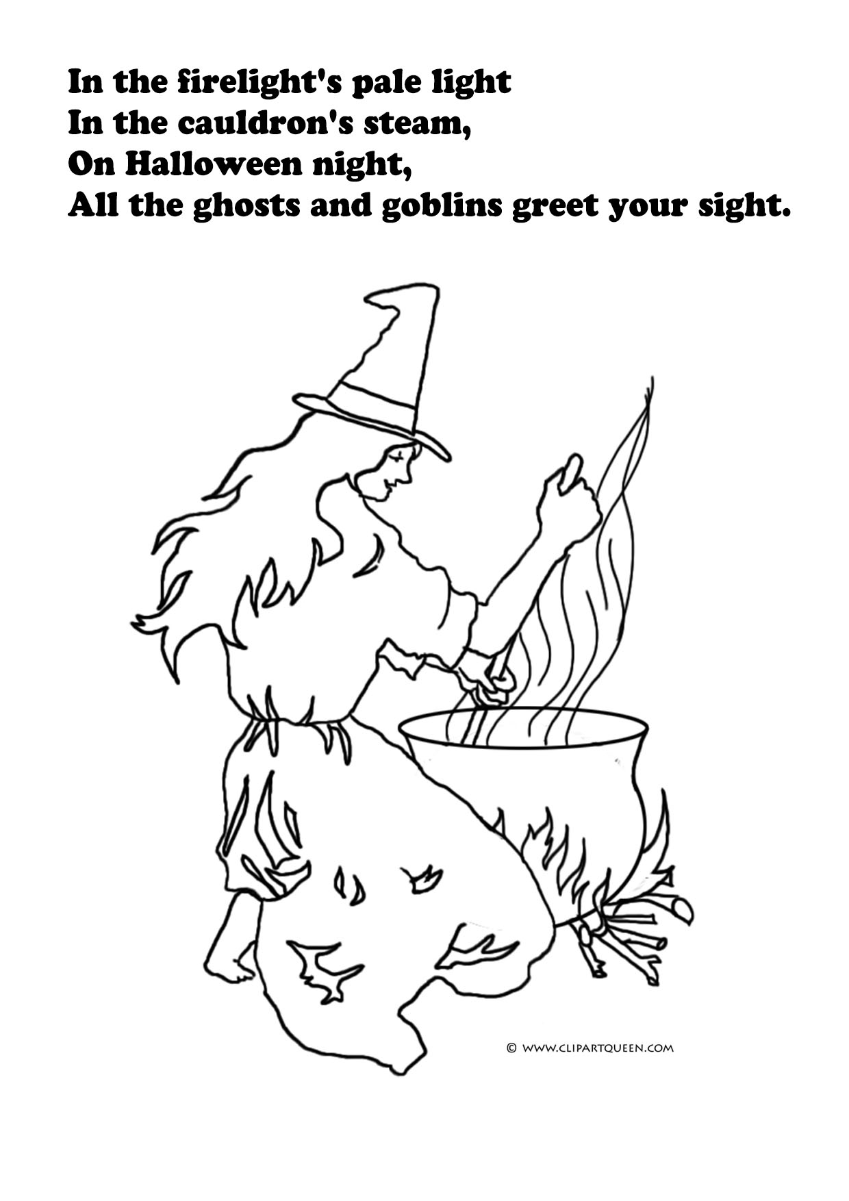 1240x1754 Halloween Coloring Pages