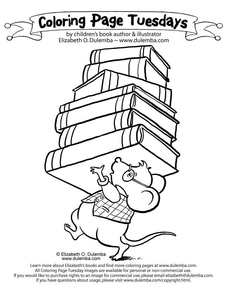 773x1000 Coloring Page Tuesday