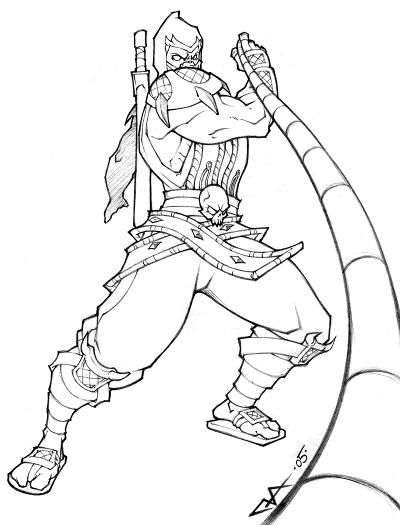 800x1050 Important Mortal Kombat Coloring Pages Best Ba