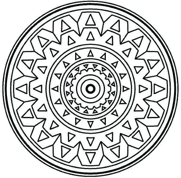 Printable Mosaic Coloring Pages Page For Adults 33210 600x589 Printable Mosaic Coloring Pages Page For Adults 33210