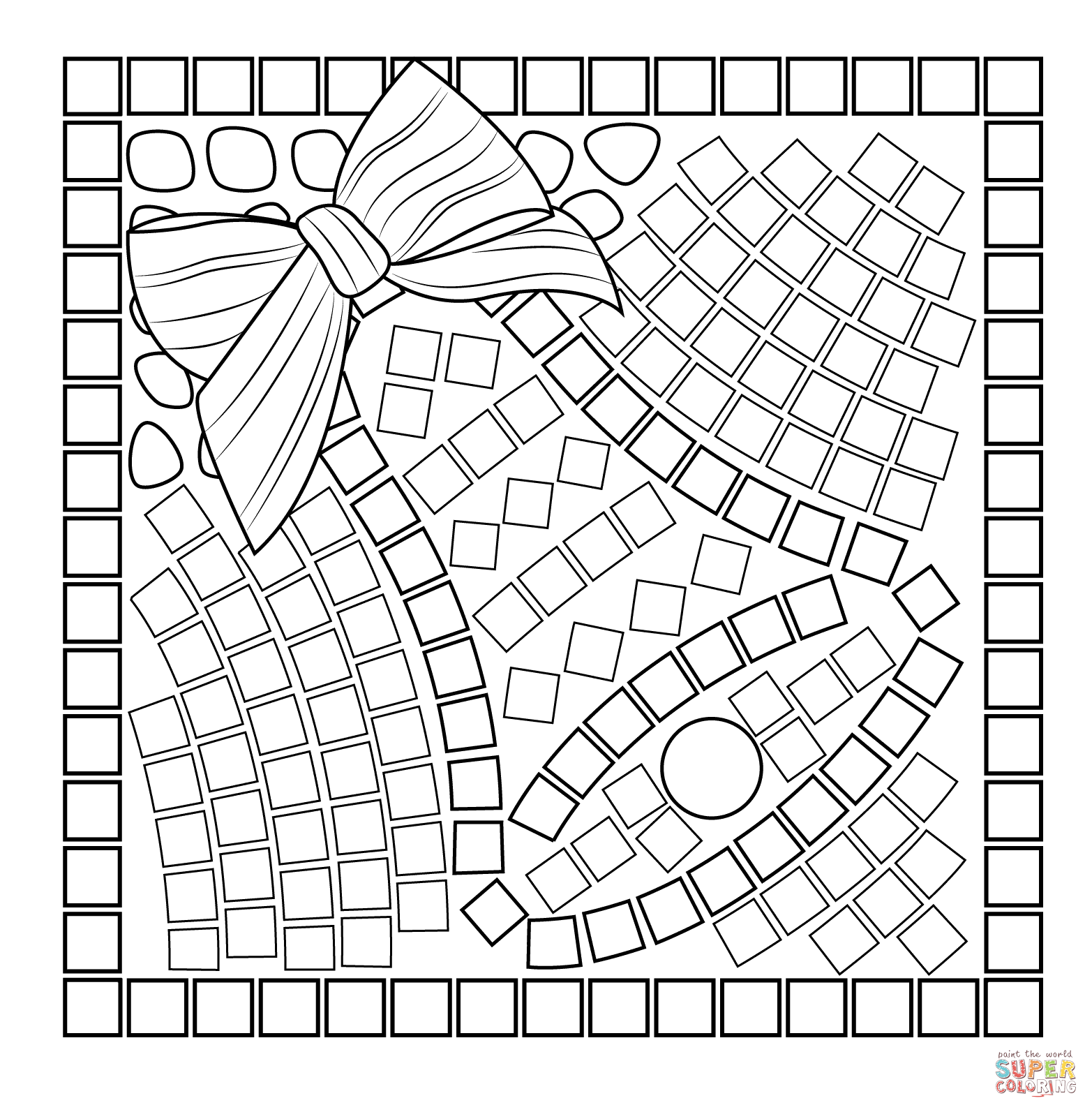 Mosaic Coloring Pages Free Coloring Pages Mosaic Coloring Pages 1565x1593 Mosaic Coloring Pages Free Coloring Pages Mosaic Coloring Pages