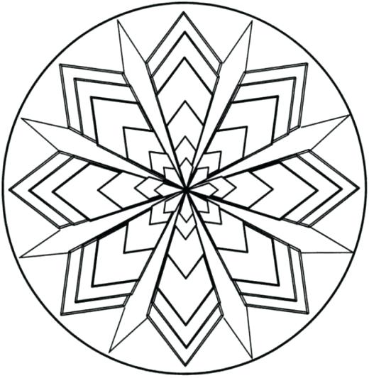 Patterns Coloring Pages Symmetry Coloring Design Kaleidoscope 520x533 Patterns Coloring Pages Symmetry Coloring Design Kaleidoscope