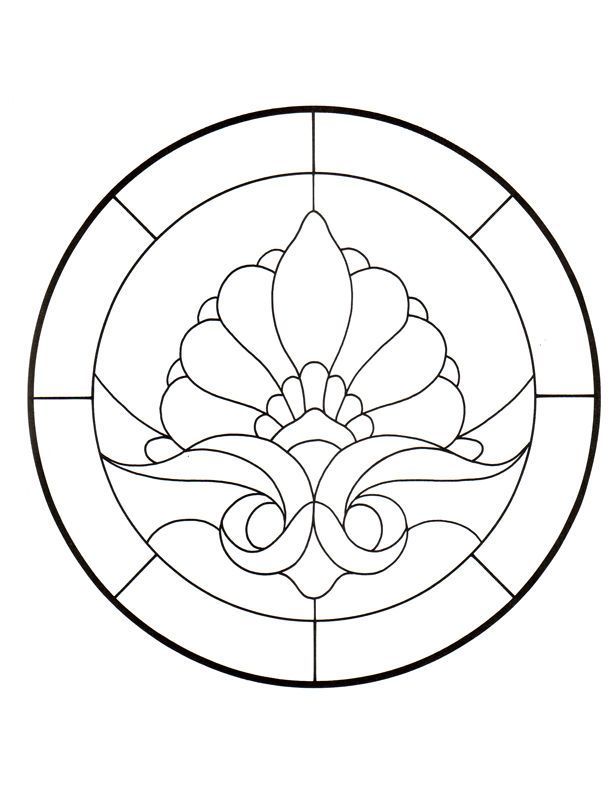 Stained Glass Also For Mosaics! Coloring Pages Embroidery 612x792 Stained Glass Also For Mosaics! Coloring Pages Embroidery