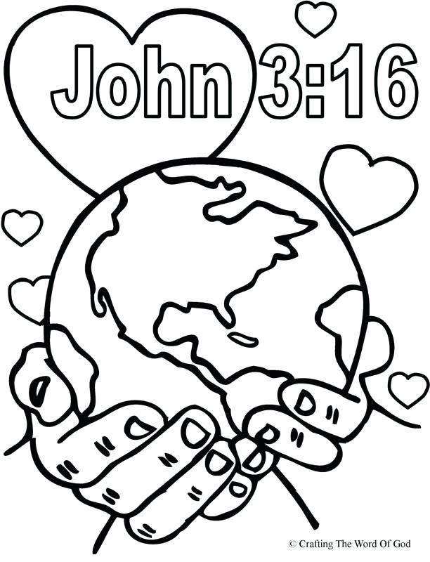 612x800 World Coloring Sheet