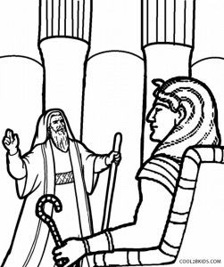 251x300 Moses And Pharaoh Coloring Pages 4
