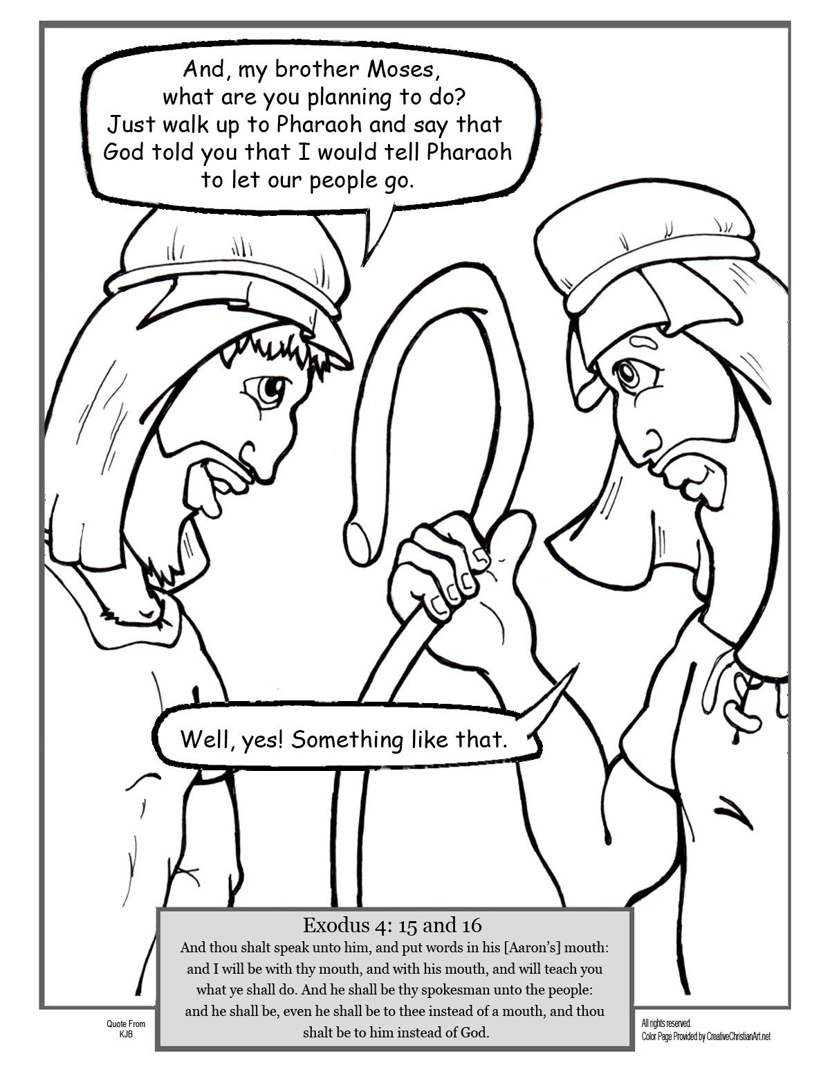 Moses and pharaoh coloring pages - upfex