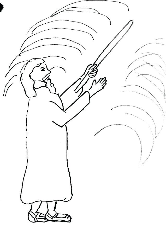 636x869 Moses And The Red Sea Coloring Page Parting The Red Sea Coloring