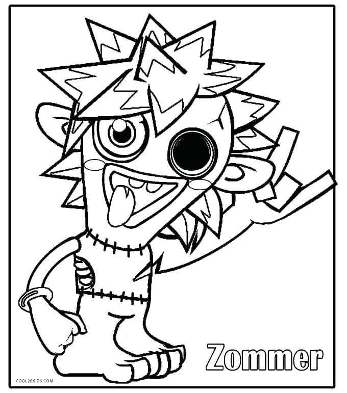 Moshi Monster Coloring Pages Monster Coloring Pages Printable 680x771 Moshi Monster Coloring Pages Monster Coloring Pages Printable