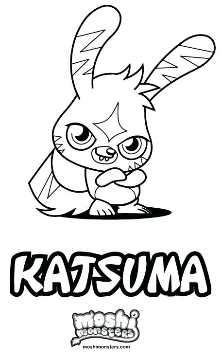 Moshi Monsters Coloring Pages 457x740 Moshi Monsters Coloring Pages