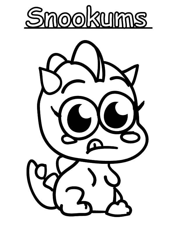 Moshi Monster Snookums Coloring Pages Color Luna 600x776 Moshi Monster Snookums Coloring Pages Color Luna