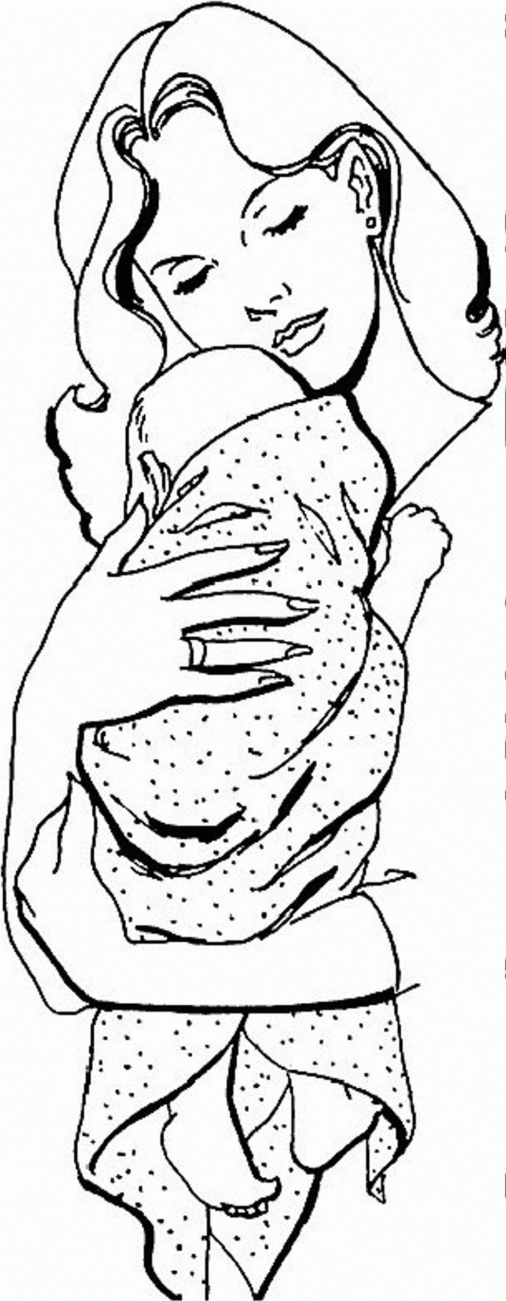 736x1891 Welcome Baby Coloring Pages Fresh Sleeping Beauty His Mom And