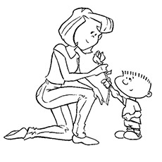 230x230 Top 20 Free Printable Mother's Day Coloring Pages Online