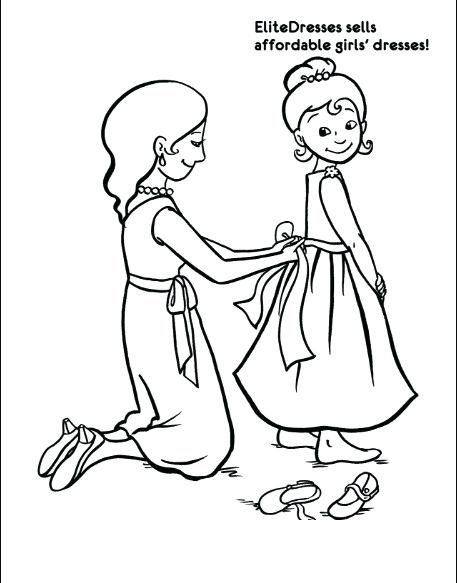 Mother And Daughter Coloring Pages 457x583 Mother And Daughter Coloring Pages