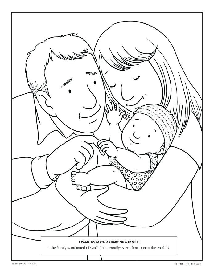 694x902 Mother Coloring Pages Unit Honor They Father And Mother Coloring
