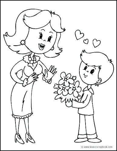 386x500 Coloring Pages Of Mother Mary Mother Coloring Pages Mother And Son