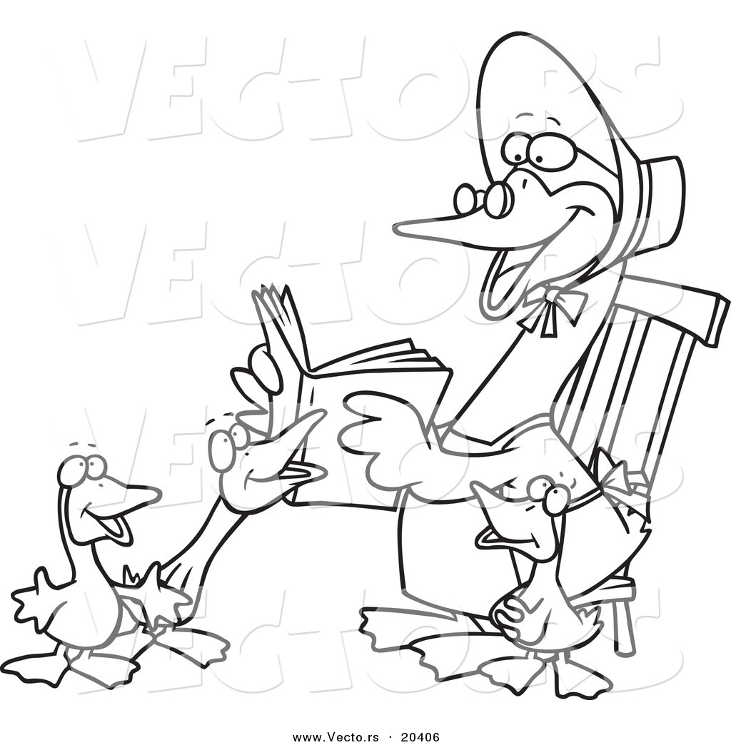 1024x1044 Mother Goose Coloring Pages Free Printable