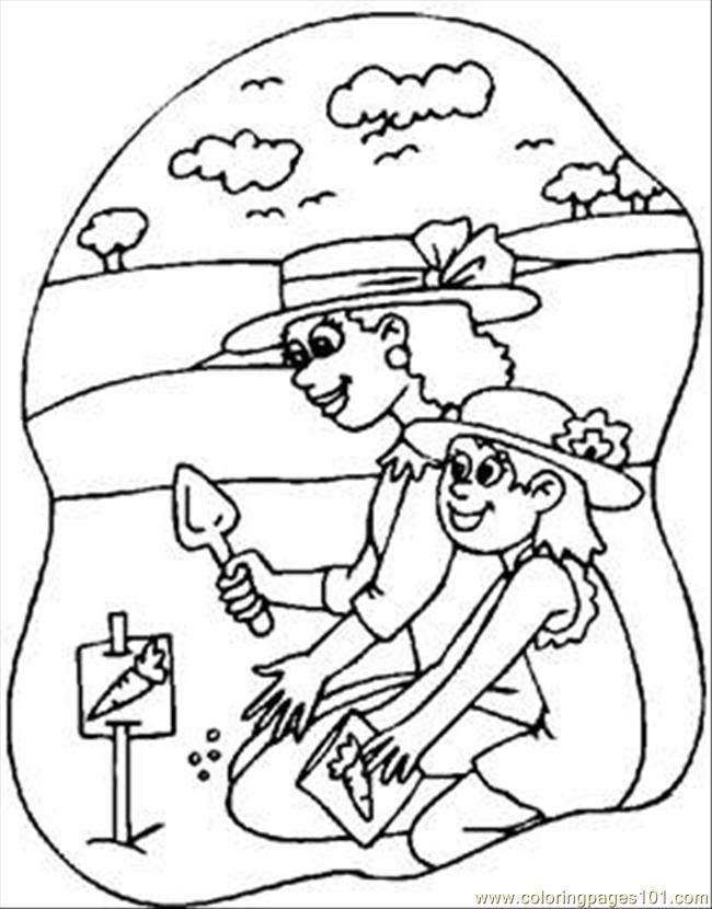 27 Mom Daughter Garden Rdax 65 Coloring Page 650x830 27 Mom Daughter Garden Rdax 65 Coloring Page