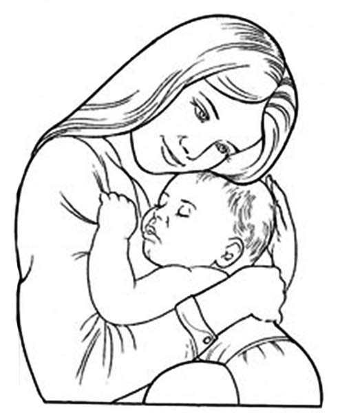 Mother And Daughter Coloring Pages To Download And Print For Free 526x600 Mother And Daughter Coloring Pages To Download And Print For Free