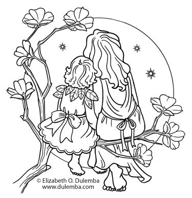 Dulemba Coloring Page Tuesday 375x388 Dulemba Coloring Page Tuesday