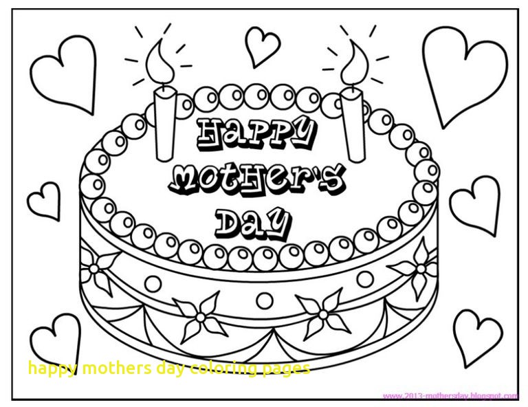 768x592 Happy Mothers Day Coloring Pages With 243 Free Printable Mother S