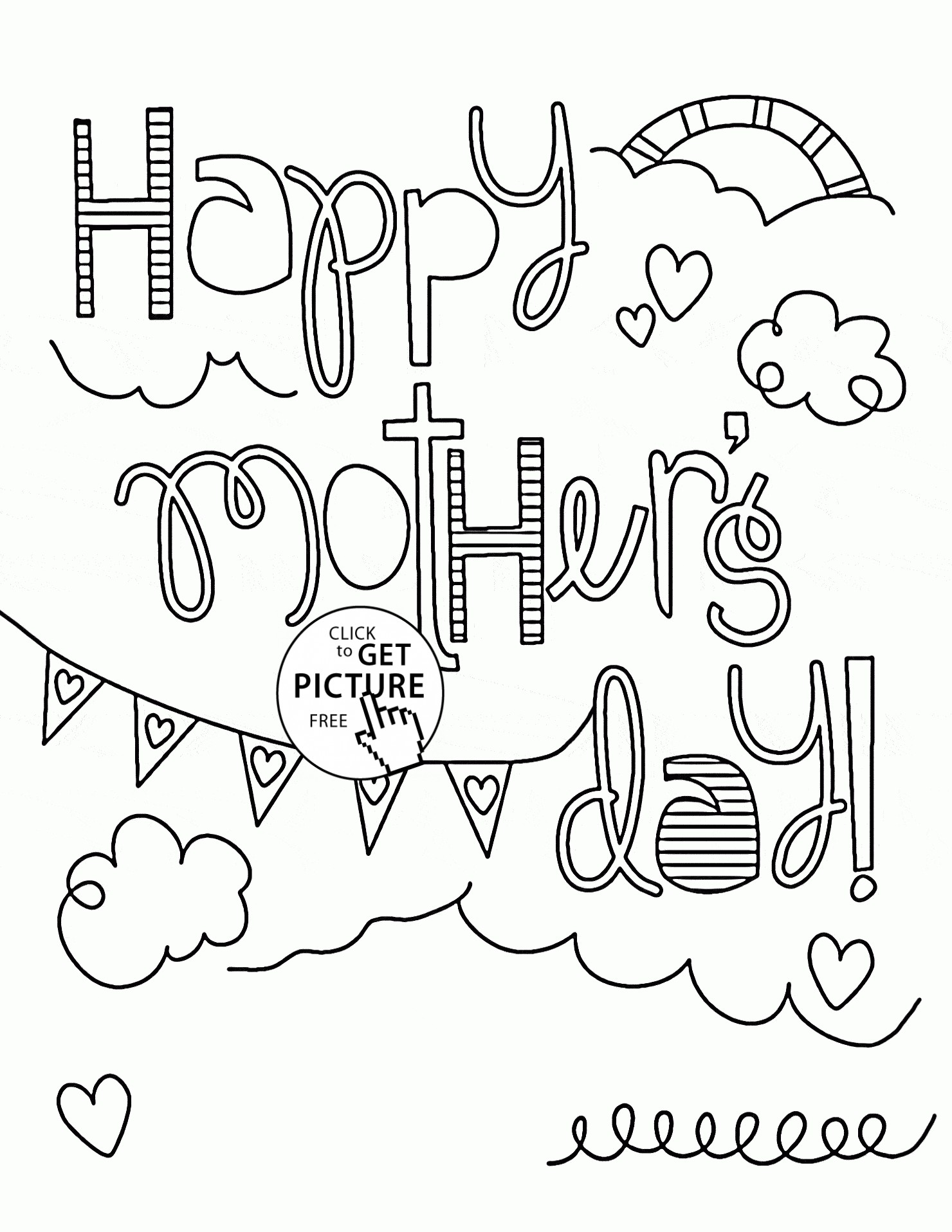 1480x1916 Mothers Day Coloring Day Pages Copy Free Printable Mothers Day