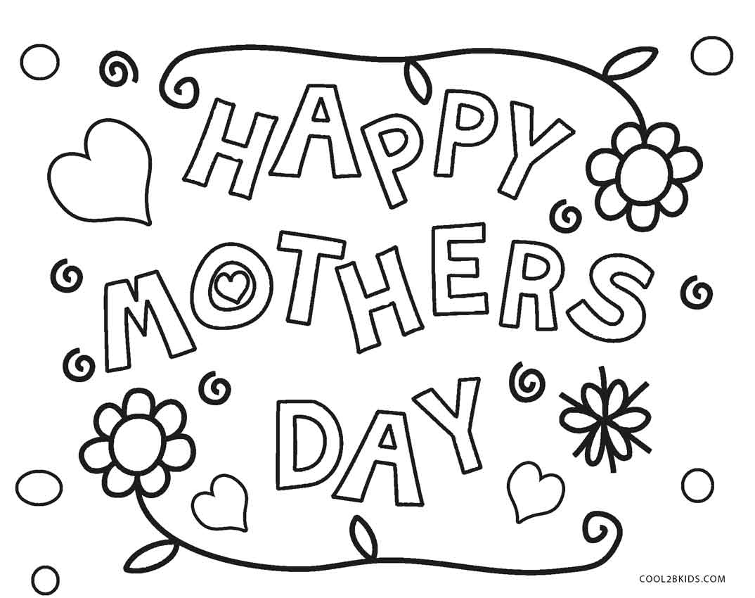 1074x850 Free Printable Mothers Day Coloring Pages For Kids Cool2bkids