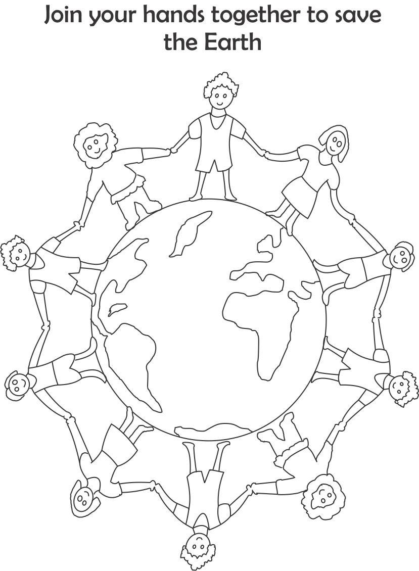 829x1130 Earth Day Printable Coloring Page For Kids 4