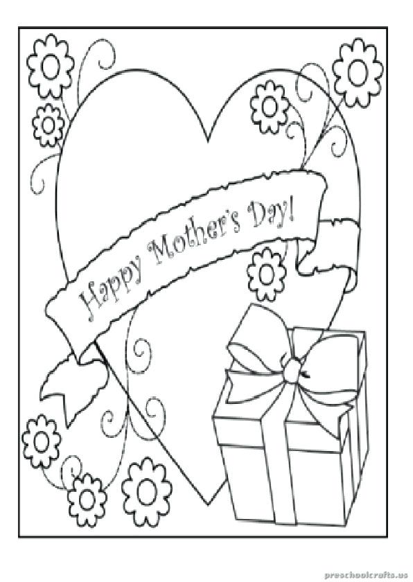 Mothers Day Colouring Pages Printable Coloring Mother Goose 596x840 Mothers Day Colouring Pages Printable Coloring Mother Goose