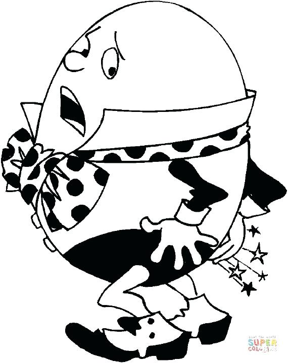 Nursery Rhyme Coloring Pages A Little Miss From Mother Goose 570x720 Nursery Rhyme Coloring Pages A Little Miss From Mother Goose