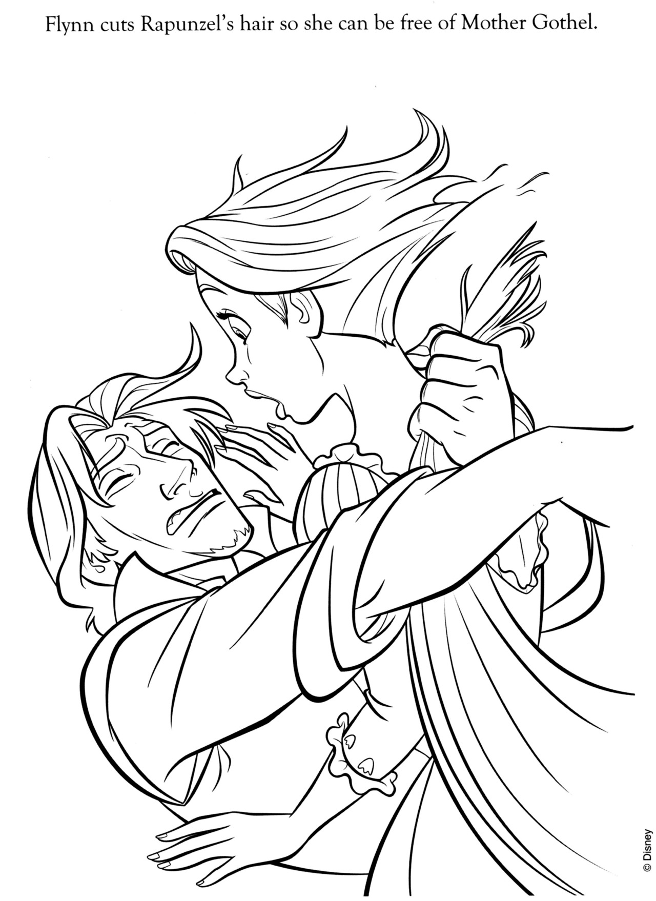 The Art Of Tangled Thewer Scene In Coloring Pages Links 1280x1758 The Art Of Tangled Thewer Scene In Coloring Pages Links