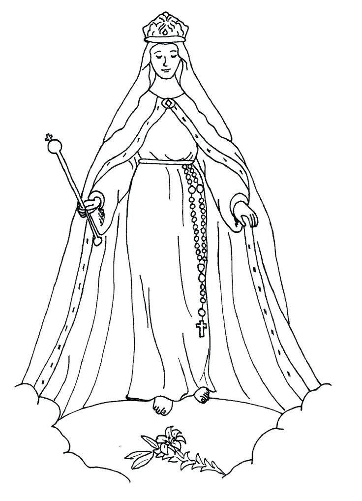 Coloring Pages Blessed Mother Mary Coloring Pages View Larger 736x1018 Coloring Pages Blessed Mother Mary Coloring Pages View Larger