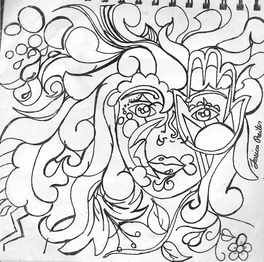 900x892 Line Art Drawings Of Nature Coloring Page For Kids Kids Coloring