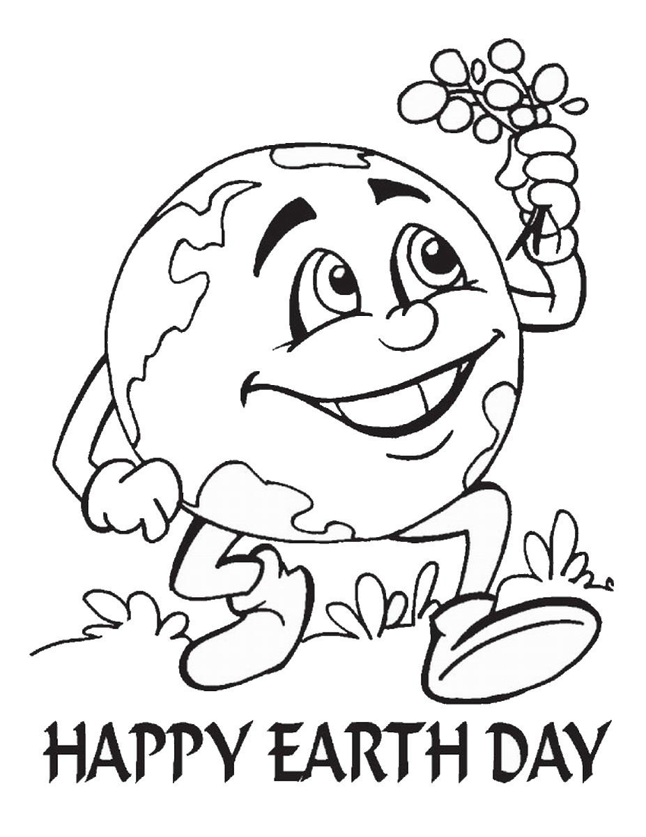 927x1200 Earth Day Coloring Pages