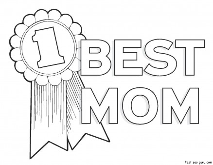 Printable Happy Mothers Day Coloring Pages 438x338 Printable Happy Mothers Day Coloring Pages