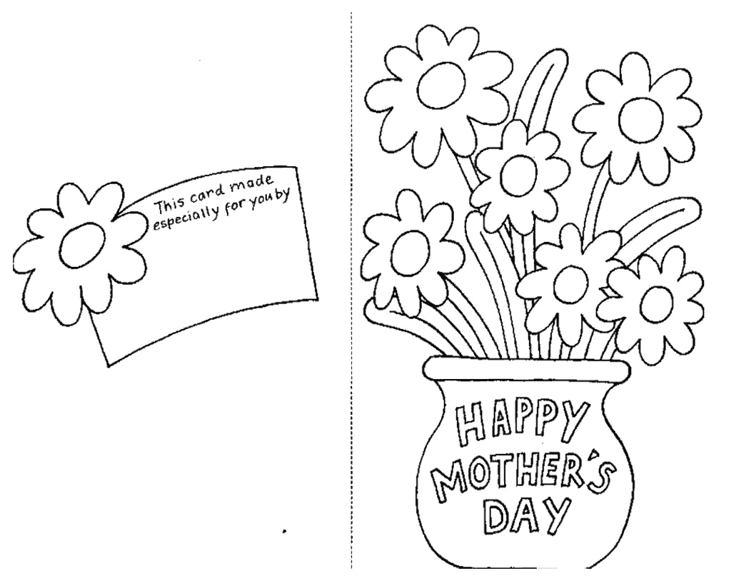 1024x814 Approved Mothers Day Coloring Pages For Presch