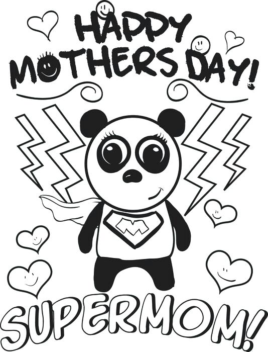 534x700 Mothers Day Coloring Pages For Free Printable Day Coloring Pages