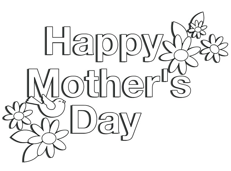 804x595 Happy Mothers Day Coloring Pages Happy Coloring Pages Happy