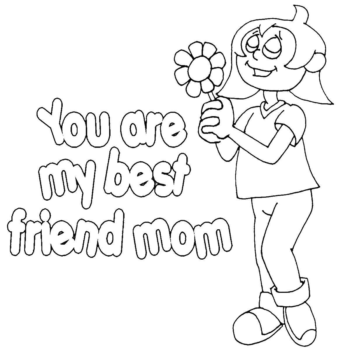 Mother's Day Coloring Pages 1200x1200 Mother's Day Coloring Pages