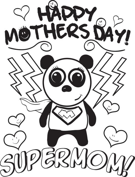 Free Printable Supermom Mother 534x700 Free Printable Supermom Mother
