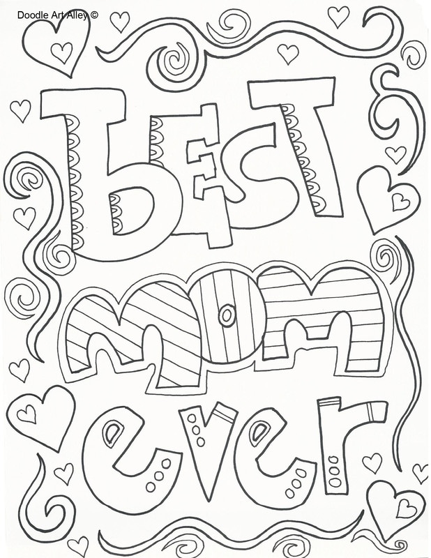 618x800 Mothers Day Coloring Pages